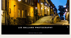 Desktop Screenshot of leeballardphotography.co.uk