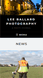 Mobile Screenshot of leeballardphotography.co.uk